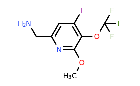 1804360-24-4 | 6-(Aminomethyl)-4-iodo-2-methoxy-3-(trifluoromethoxy)pyridine