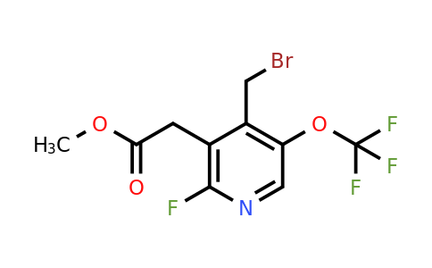 1804643-86-4 | Methyl 4-(bromomethyl)-2-fluoro-5-(trifluoromethoxy)pyridine-3-acetate