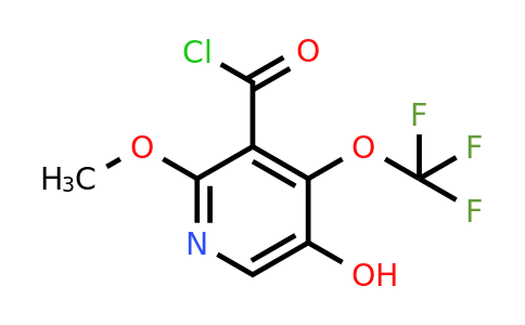 1804753-87-4 | 5-Hydroxy-2-methoxy-4-(trifluoromethoxy)pyridine-3-carbonyl chloride