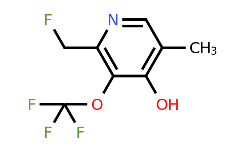 1804814-79-6 | 2-(Fluoromethyl)-4-hydroxy-5-methyl-3-(trifluoromethoxy)pyridine