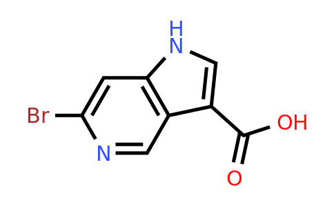 1000341-77-4 | 6-Bromo-1H-pyrrolo[3,2-c]pyridine-3-carboxylic acid