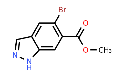 1000342-30-2 | 1H-Indazole-6-carboxylic acid, 5-broMo-, Methyl ester