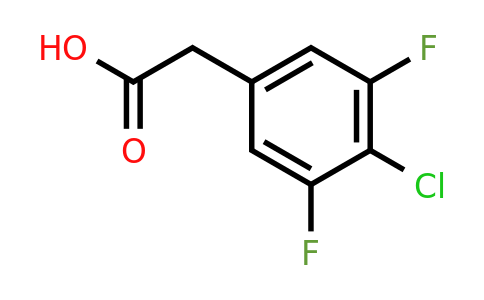 1000566-17-5 | 4-Chloro-3,5-difluorophenylacetic acid