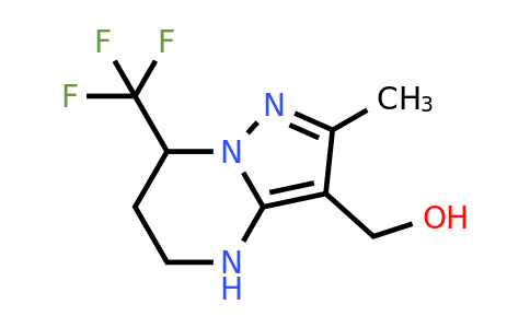 1000931-12-3 | [2-Methyl-7-(trifluoromethyl)-4H,5H,6H,7H-pyrazolo[1,5-a]pyrimidin-3-yl]methanol