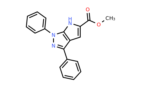 1000931-16-7 | Methyl 1,3-diphenyl-1H,6H-pyrrolo[2,3-c]pyrazole-5-carboxylate