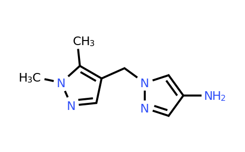 1001757-47-6 | 1-[(1,5-dimethyl-1h-pyrazol-4-yl)methyl]-1h-pyrazol-4-amine
