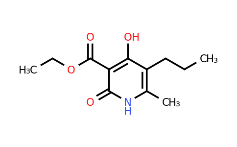 100371-19-5 | 4-Hydroxy-5-propyl-6-methyl-2-oxo-1,2-dihydro-pyridine-3-carboxylic acid ethyl ester
