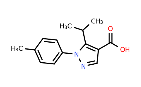 1003750-79-5 | 1-(4-Methylphenyl)-5-(propan-2-yl)-1H-pyrazole-4-carboxylic acid