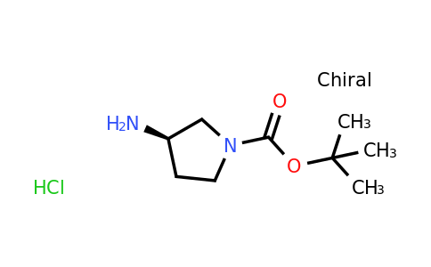 1004538-34-4 | (R)-tert-butyl 3-aminopyrrolidine-1-carboxylate hydrochloride