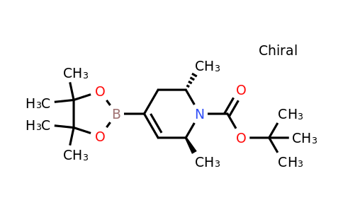 1005397-66-9 | tert-butyl trans-2,6-dimethyl-4-(tetramethyl-1,3,2-dioxaborolan-2-yl)-1,2,3,6-tetrahydropyridine-1-carboxylate