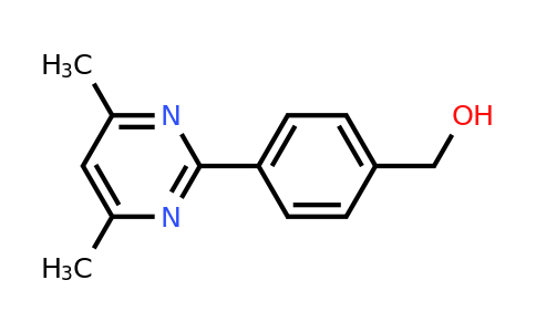 100806-77-7 | (4-(4,6-Dimethylpyrimidin-2-yl)phenyl)methanol