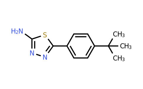 100987-04-0 | 5-(4-(tert-Butyl)phenyl)-1,3,4-thiadiazol-2-amine