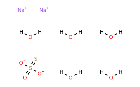 10102-17-7 | Sodium thiosulfate pentahydrate