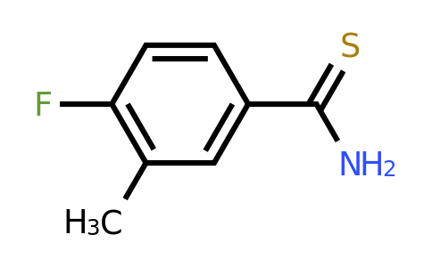 1016775-44-2 | 4-Fluoro-3-methylbenzene-1-carbothioamide