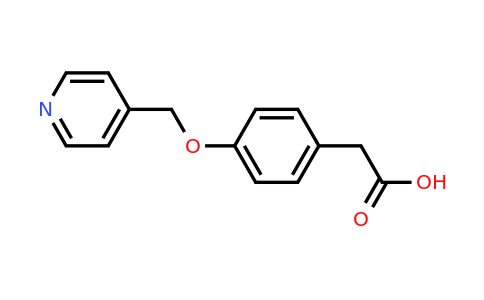 1019344-27-4 | 2-(4-(Pyridin-4-ylmethoxy)phenyl)acetic acid