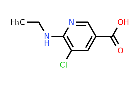 1019461-54-1 | 5-Chloro-6-(ethylamino)pyridine-3-carboxylic acid