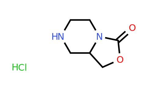 1020349-31-8 | Hexahydro-oxazolo[3,4-a]pyrazin-3-one HCl