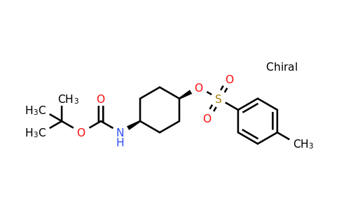 1024015-36-8 | cis-4-((tert-Butoxycarbonyl)amino)cyclohexyl 4-methylbenzenesulfonate