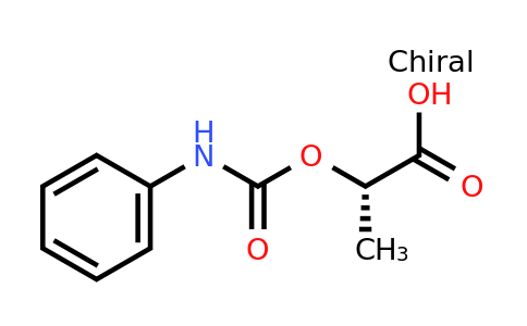 102936-05-0 | (S)-2-((Phenylcarbamoyl)oxy)propanoic acid