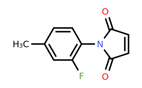 1030420-86-0 | 1-(2-Fluoro-4-methylphenyl)-1H-pyrrole-2,5-dione