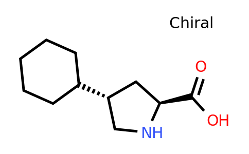 103201-78-1 | (2S,4S)-4-Cyclohexylpyrrolidine-2-carboxylic acid