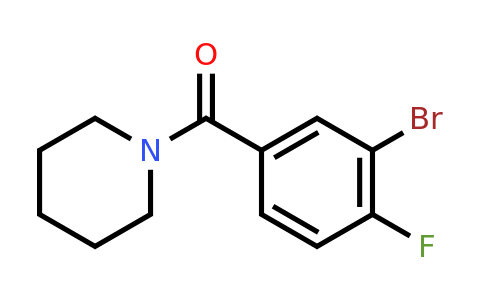 1033201-74-9 | 1-(3-BroMo-4-fluorobenzoyl)piperidine