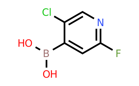 1034659-38-5 | 5-Chloro-2-fluoropyridine-4-boronic acid