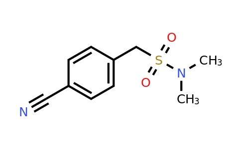 1036479-03-4 | 1-(4-Cyanophenyl)-N,N-dimethylmethanesulfonamide