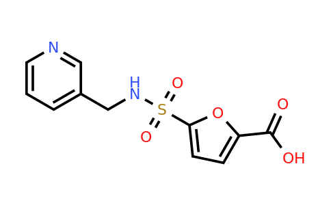 1038353-98-8 | 5-(N-(Pyridin-3-ylmethyl)sulfamoyl)furan-2-carboxylic acid