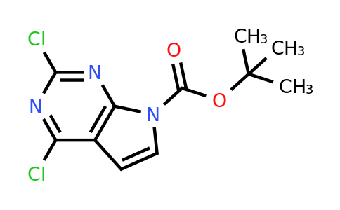 1038588-24-7 | tert-Butyl 2,4-dichloropyrrolo[2,3-d]pyrimidine-7-carboxylate