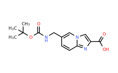 1038916-43-6 | 6-({[(tert-butoxy)carbonyl]amino}methyl)imidazo[1,2-a]pyridine-2-carboxylic acid