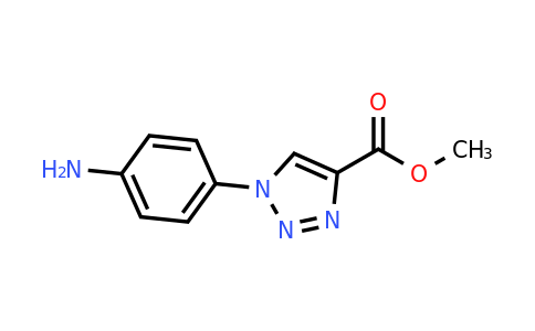 1049605-94-8 | Methyl 1-(4-aminophenyl)-1H-1,2,3-triazole-4-carboxylate