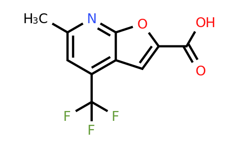 1049606-20-3 | 6-Methyl-4-(trifluoromethyl)furo[2,3-b]pyridine-2-carboxylic acid
