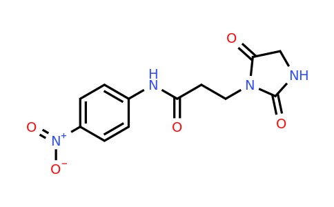 1049606-56-5 | 3-(2,5-Dioxoimidazolidin-1-yl)-N-(4-nitrophenyl)propanamide