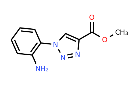 1049873-33-7 | Methyl 1-(2-aminophenyl)-1H-1,2,3-triazole-4-carboxylate