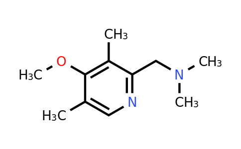 1049873-48-4 | [(4-Methoxy-3,5-dimethylpyridin-2-yl)methyl]dimethylamine