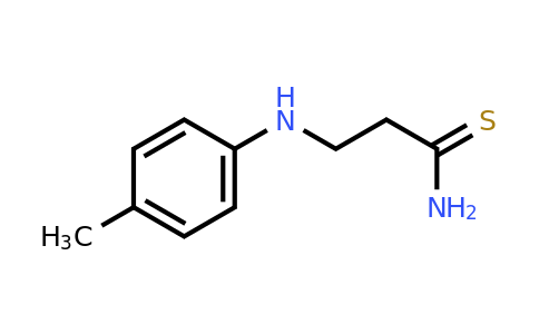 1049874-17-0 | 3-[(4-Methylphenyl)amino]propanethioamide
