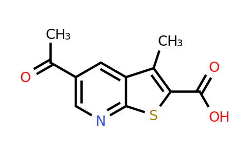 1050885-00-1 | 5-Acetyl-3-methylthieno[2,3-b]pyridine-2-carboxylic acid
