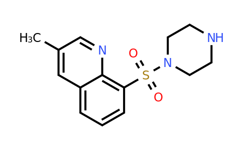 1050885-72-7 | 3-Methyl-8-(piperazine-1-sulfonyl)quinoline