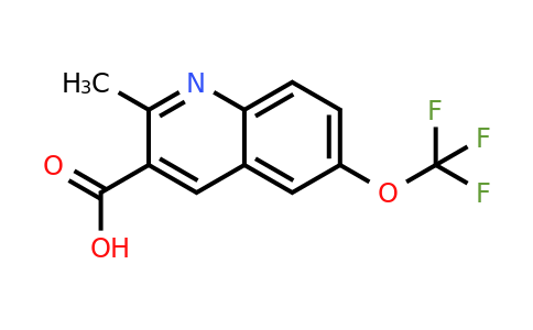 1050885-79-4 | 2-Methyl-6-(trifluoromethoxy)quinoline-3-carboxylic acid