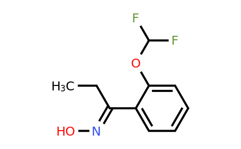 1050885-93-2 | N-{1-[2-(difluoromethoxy)phenyl]propylidene}hydroxylamine