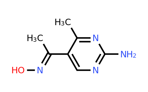 1050886-14-0 | 5-[1-(Hydroxyimino)ethyl]-4-methylpyrimidin-2-amine