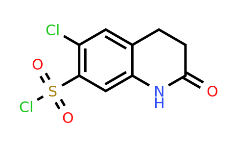 1050910-88-7 | 6-Chloro-2-oxo-1,2,3,4-tetrahydroquinoline-7-sulfonyl chloride