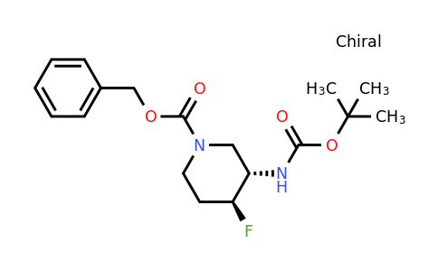 1052713-39-9 | tert-butyl (3S,4S)-1-((benzyloxy)carbonyl)-4-fluoropiperidin-3-ylcarbamate