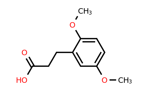 10538-49-5 | 2,5-Dimethoxyphenylpropanoic acid