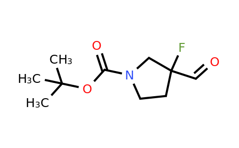 1057322-52-7 | tert-butyl 3-fluoro-3-formylpyrrolidine-1-carboxylate