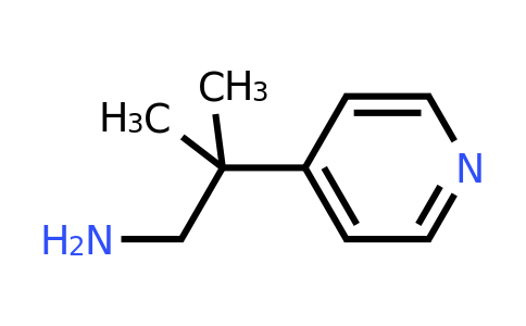 1060815-29-3 | 2-Methyl-2-(pyridin-4-YL)propan-1-amine
