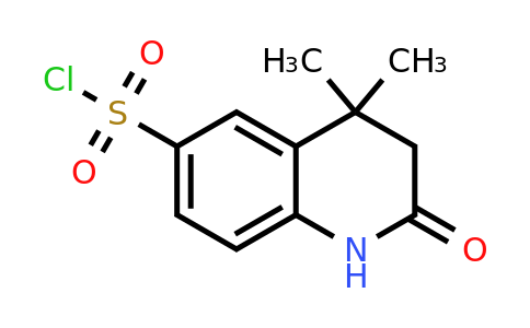 1061596-54-0 | 4,4-Dimethyl-2-oxo-1,2,3,4-tetrahydroquinoline-6-sulfonyl chloride