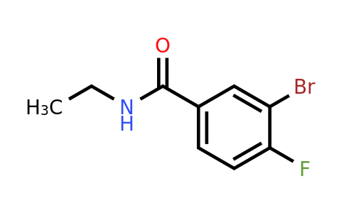 1065073-98-4 | 3-Bromo-N-ethyl-4-fluorobenzamide