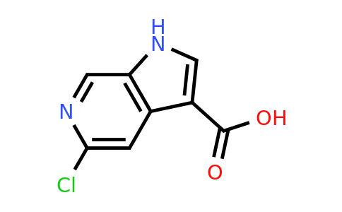 1067193-36-5 | 5-Chloro-1H-pyrrolo[2,3-c]pyridine-3-carboxylic acid